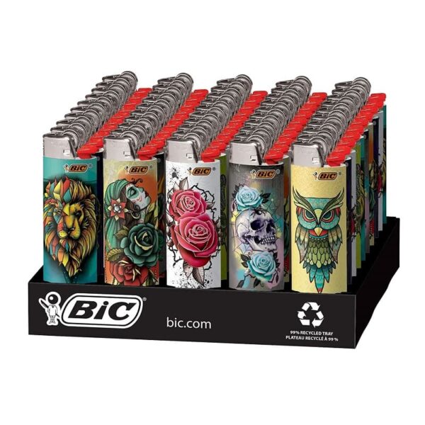 Bic Lighter Tattoos 50ct