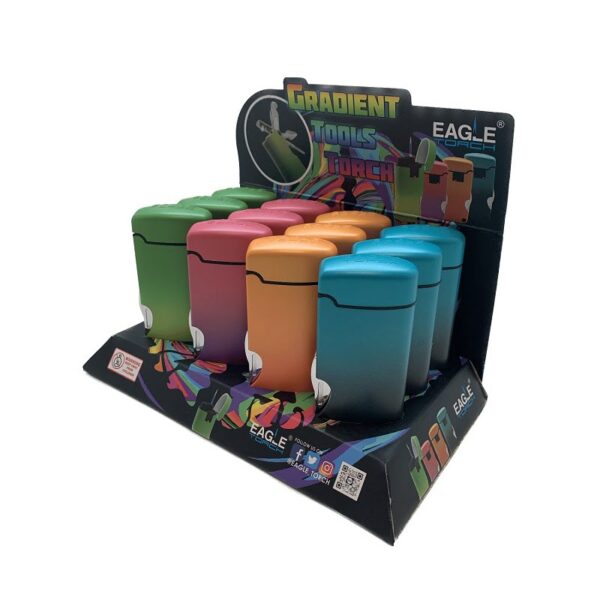Eagle Torch Gradient Tools Torch Lighter 12ct