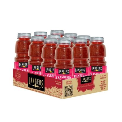 Langer Cranberry Cocktail 15.2oz/12ct