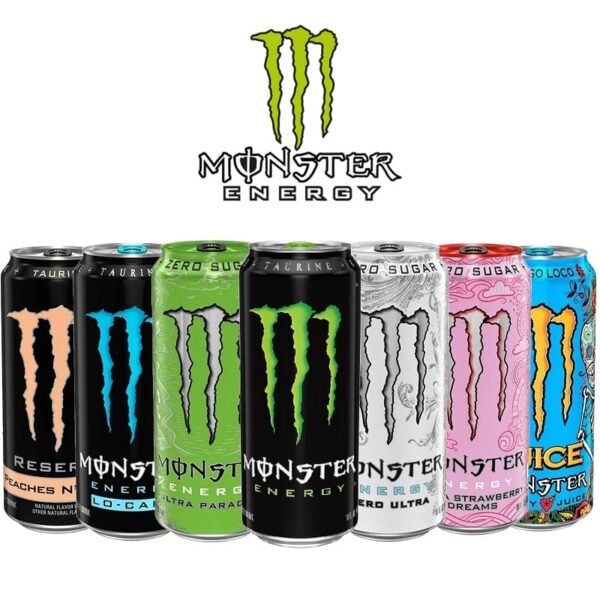 Monster Energy Drinks 16oz – 24 pack