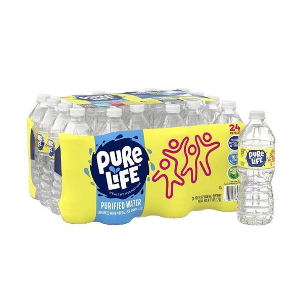 Pure Life Purified Water 0.5l 24pk